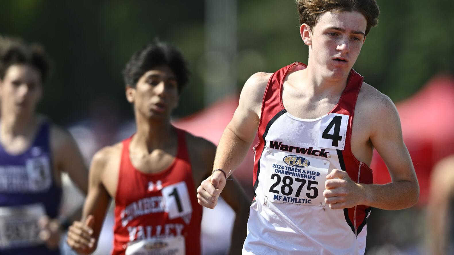 Warwick senior, the L-L League indoor track and field champion in the mile, has big goals in mind